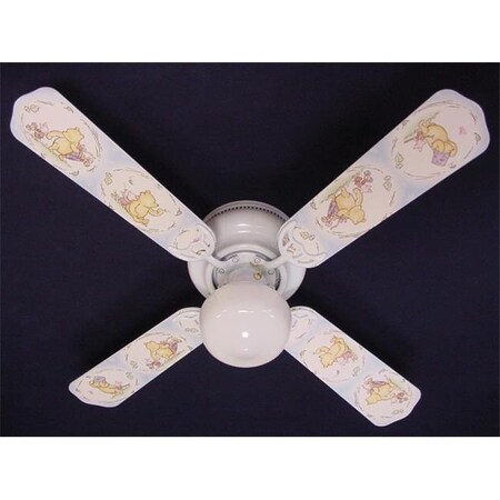 Ceiling Fan Designers Ceiling Fan Designers 42FAN-DIS-CWPB Classic Winnie Pooh Blue Ceiling Fan 42 in. 42FAN-DIS-CWPB